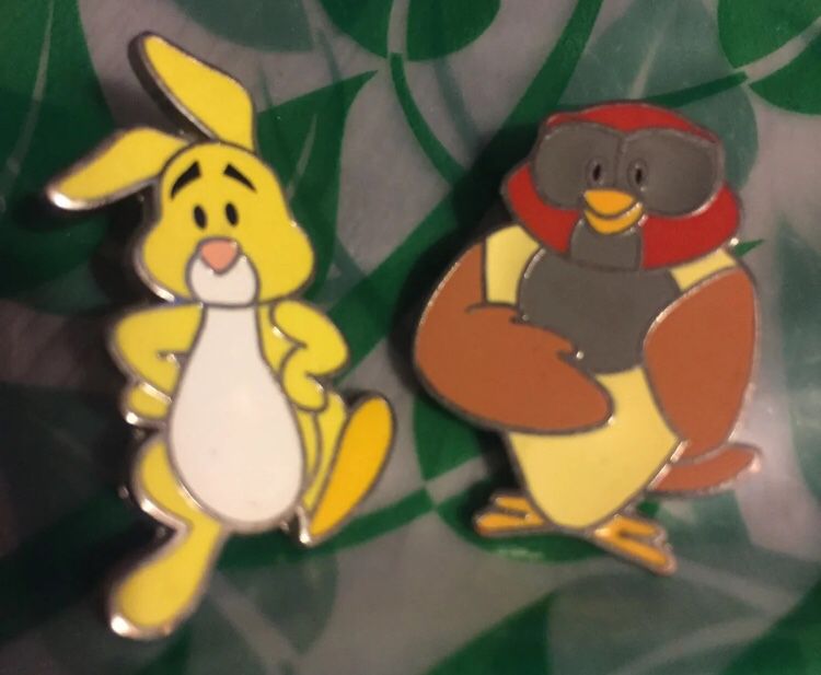 Disney Winnie the Pooh Owl Rabbit Pins