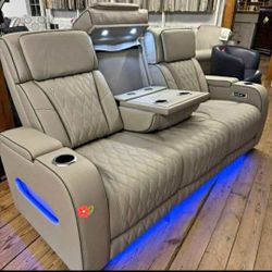 //OM• $38 Initial • Brand New//Boyington Power Reclining Sofa