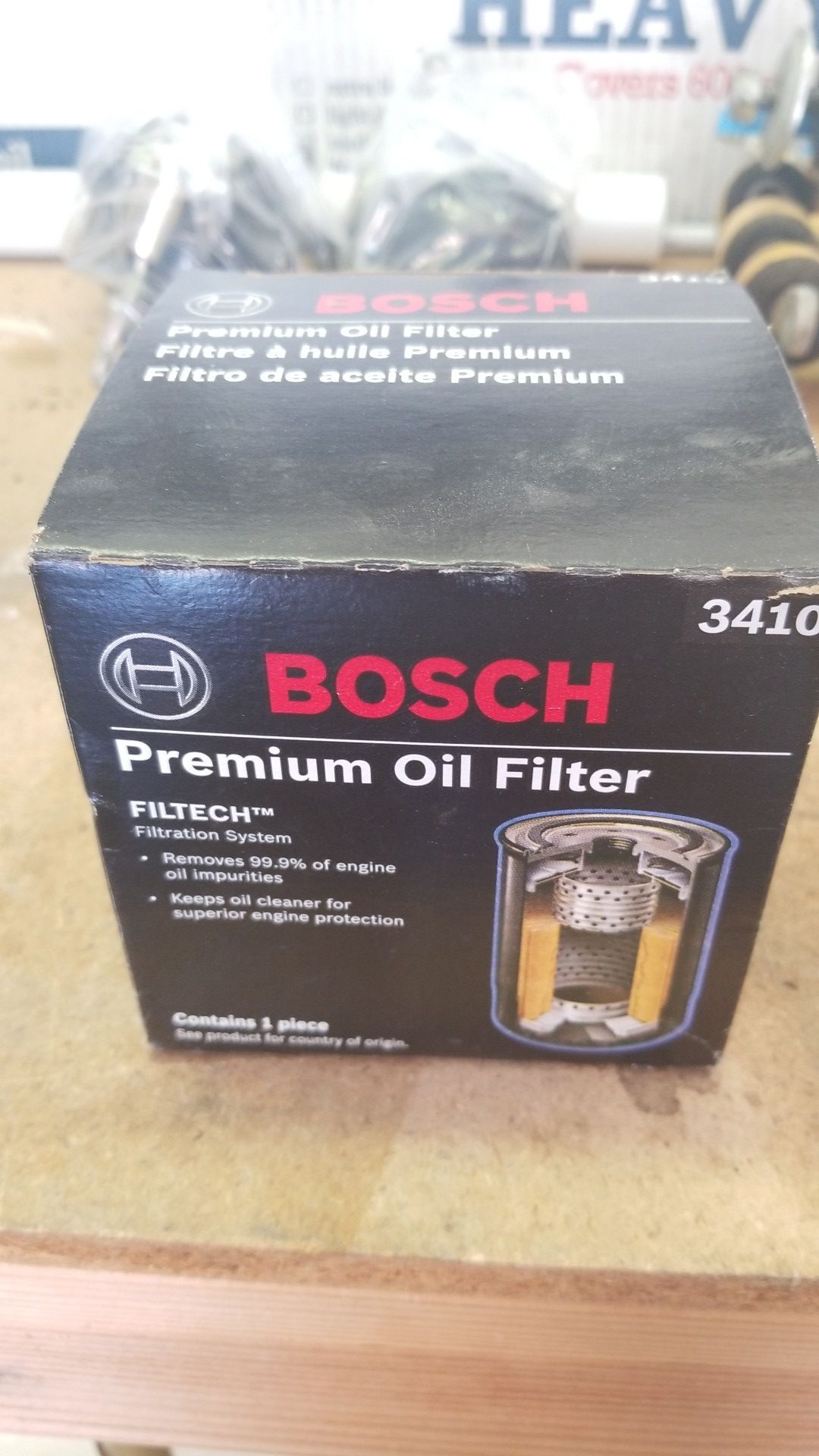 Bosch 3410 oil filter