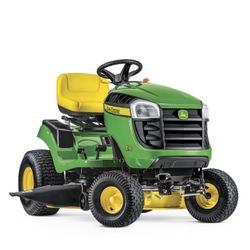 John Deere E110 19-HP Side By Side with Baggers
