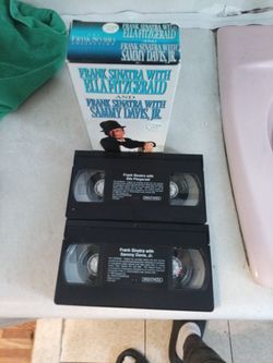 The Frank Sinatra VHS 2 tape set.
