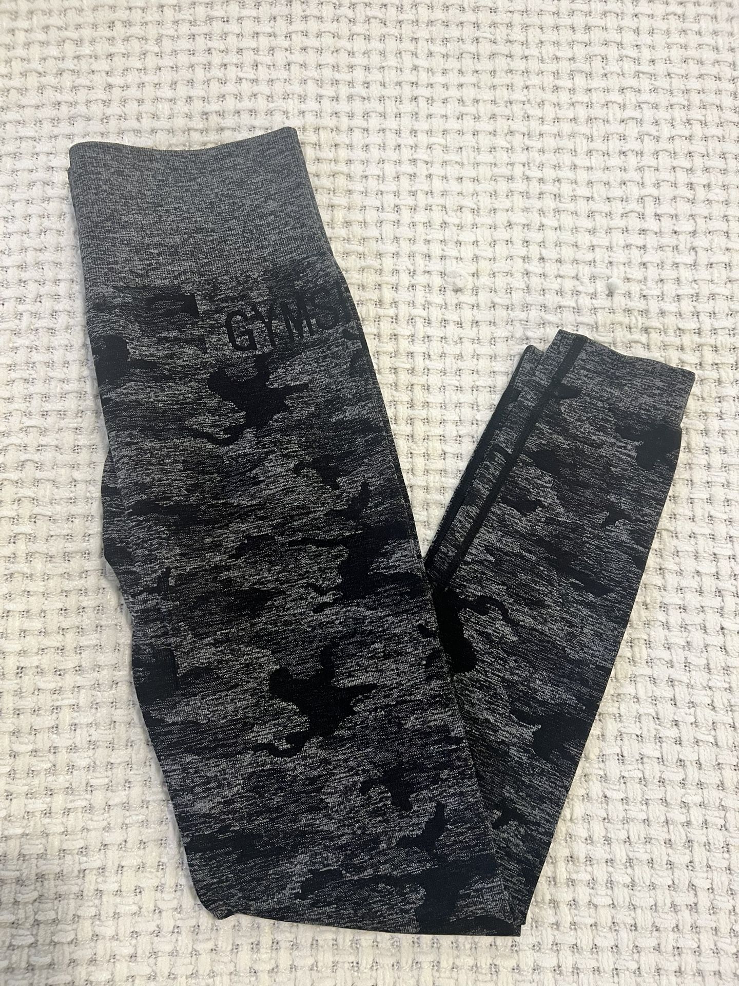 Gymshark Black “Adapt Camo Seamless Leggings” Size M