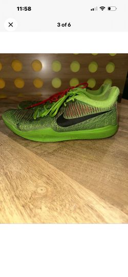 Nike Mamba Rage Grinch Size 10