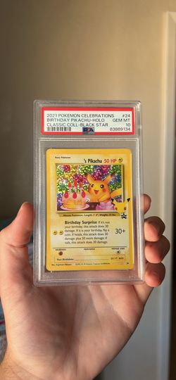 PSA 10 Birthday Pikachu - 2021 Pokemon Celebration’s