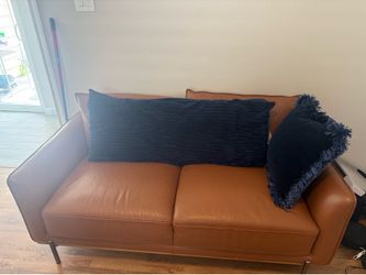 Leather couches