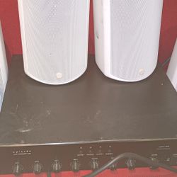 Episode ECA-70MIXAMP-1-240 Amplifier + 5 speakers - $600 (Brooklyn)

