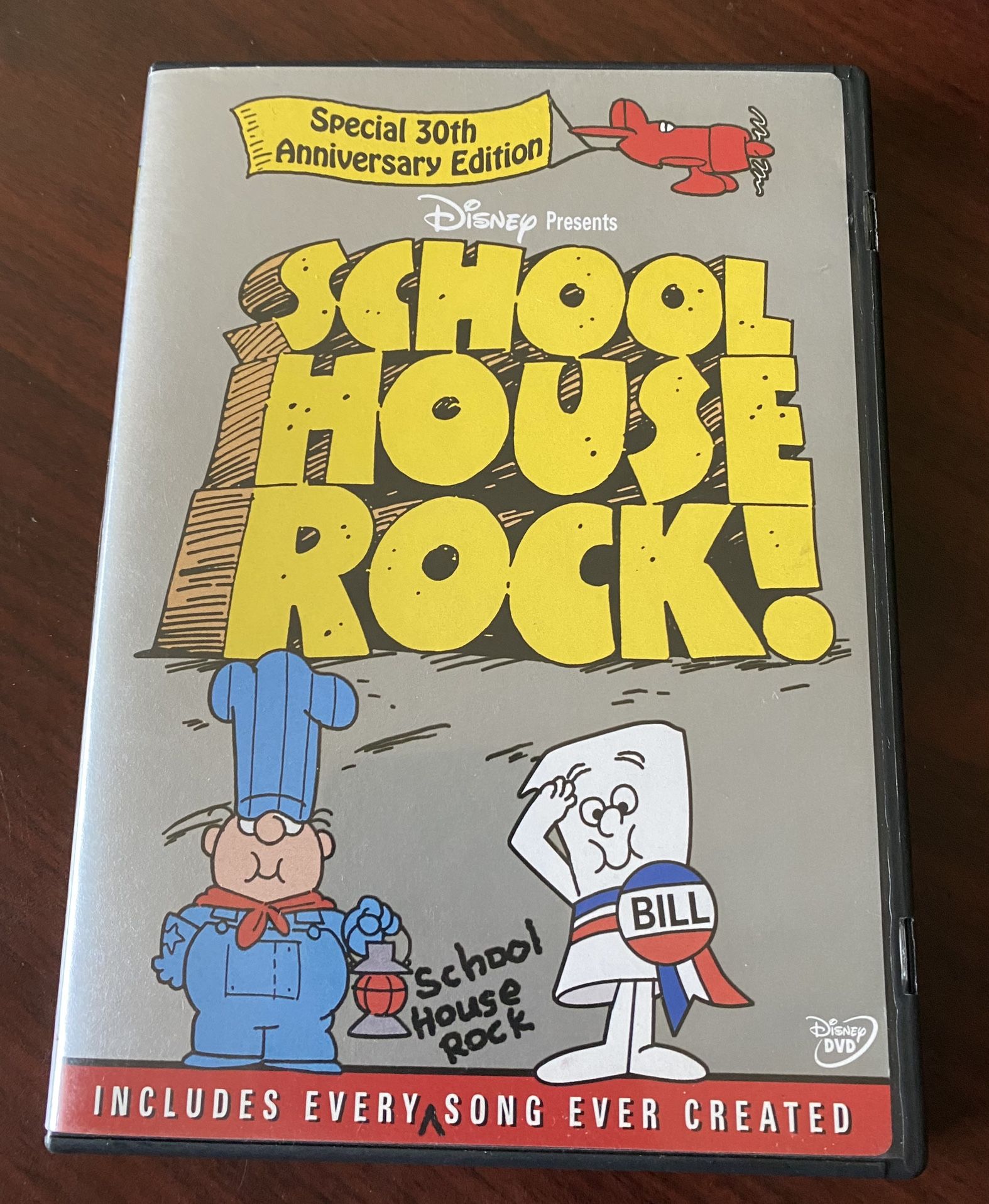 Schoolhouse Rock (Special 30th Anniversary Edition) (DVD, 2002) Great for kids !
