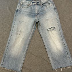Levis,blue jeans, medium 