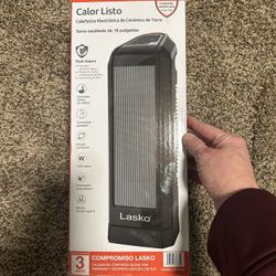 Brand New Lasko Ready Heat Ceramic Tower Heater Never Opened