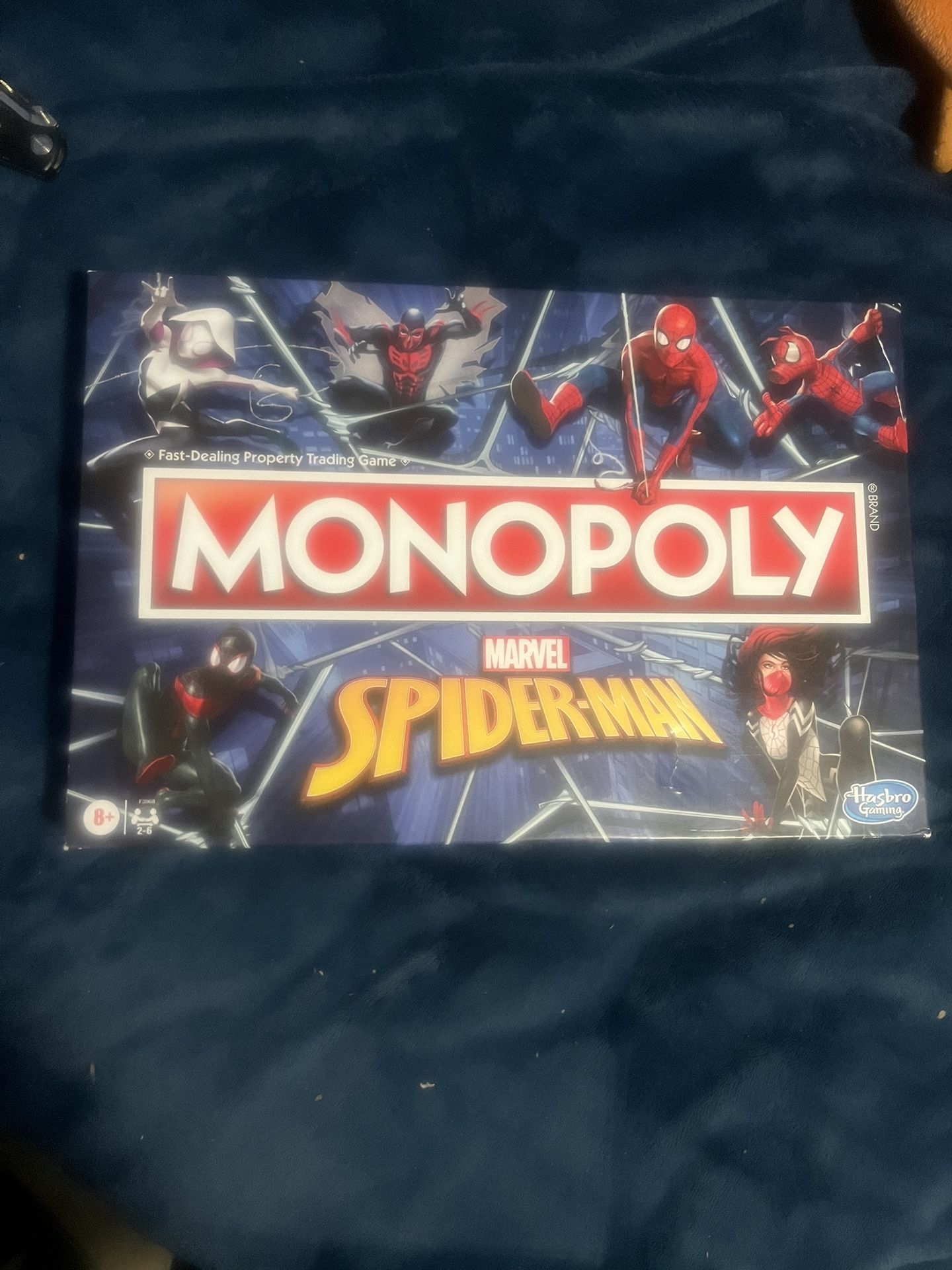 Monopoly Marvel Spider-Man Edition Board Game 2-6 Players