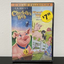 Charlotte’s Web 2 Movie Collection DVD NEW SEALED Animated Kids Combo