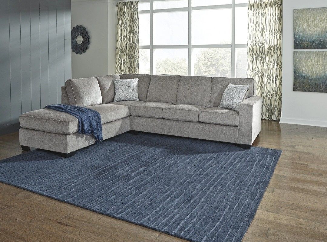 Altari Alloy LAF Full Sleeper Sectional& Ottoman