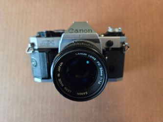 Canon AE-1 Program with lenses  & flash