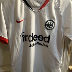 Nike white Eintracht Frankfurt 2024/25 away football Jersey 