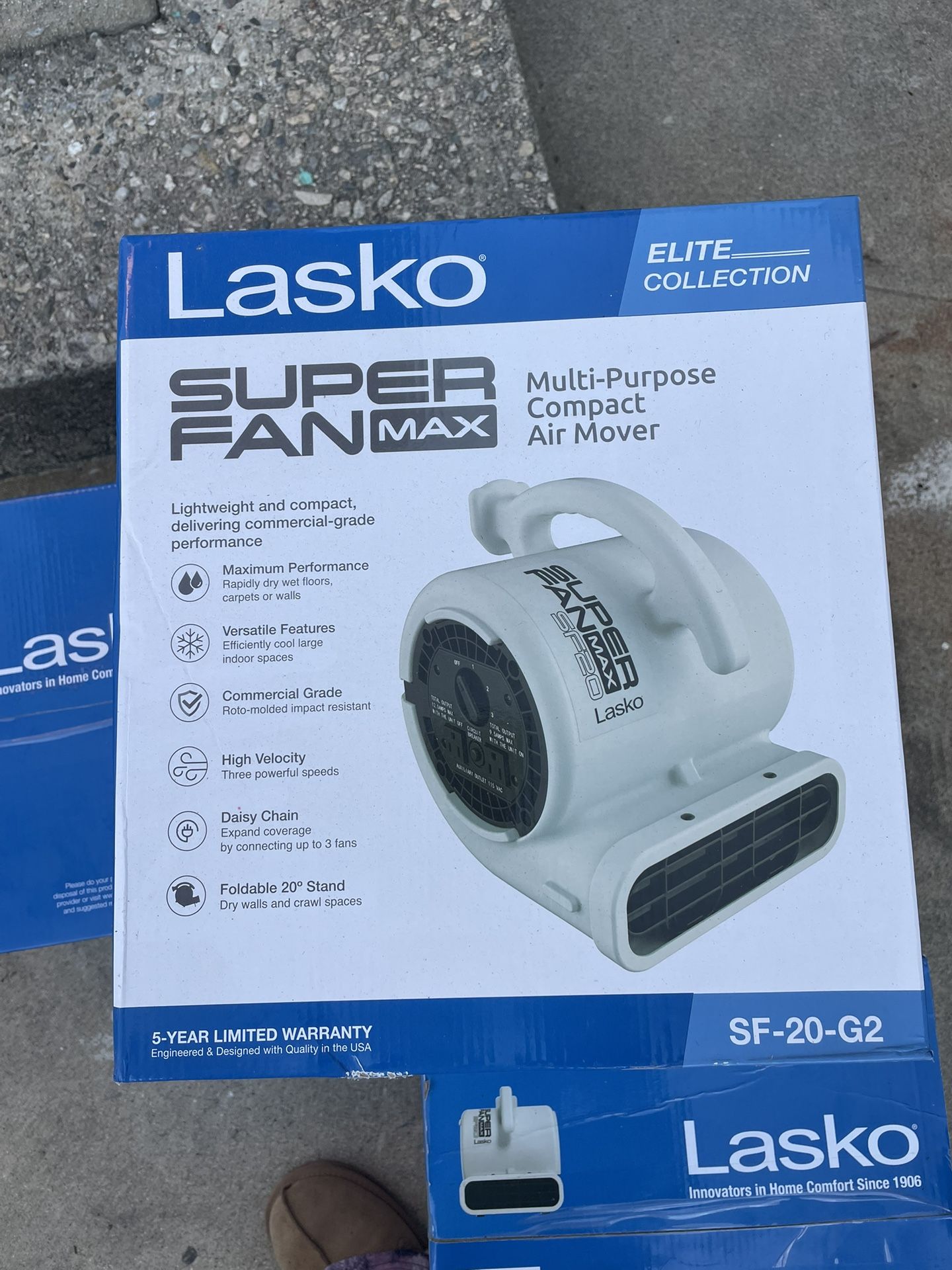 New In box Lasko Super Fan Max