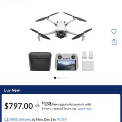 DJI Mini 3 Combo Fly More 