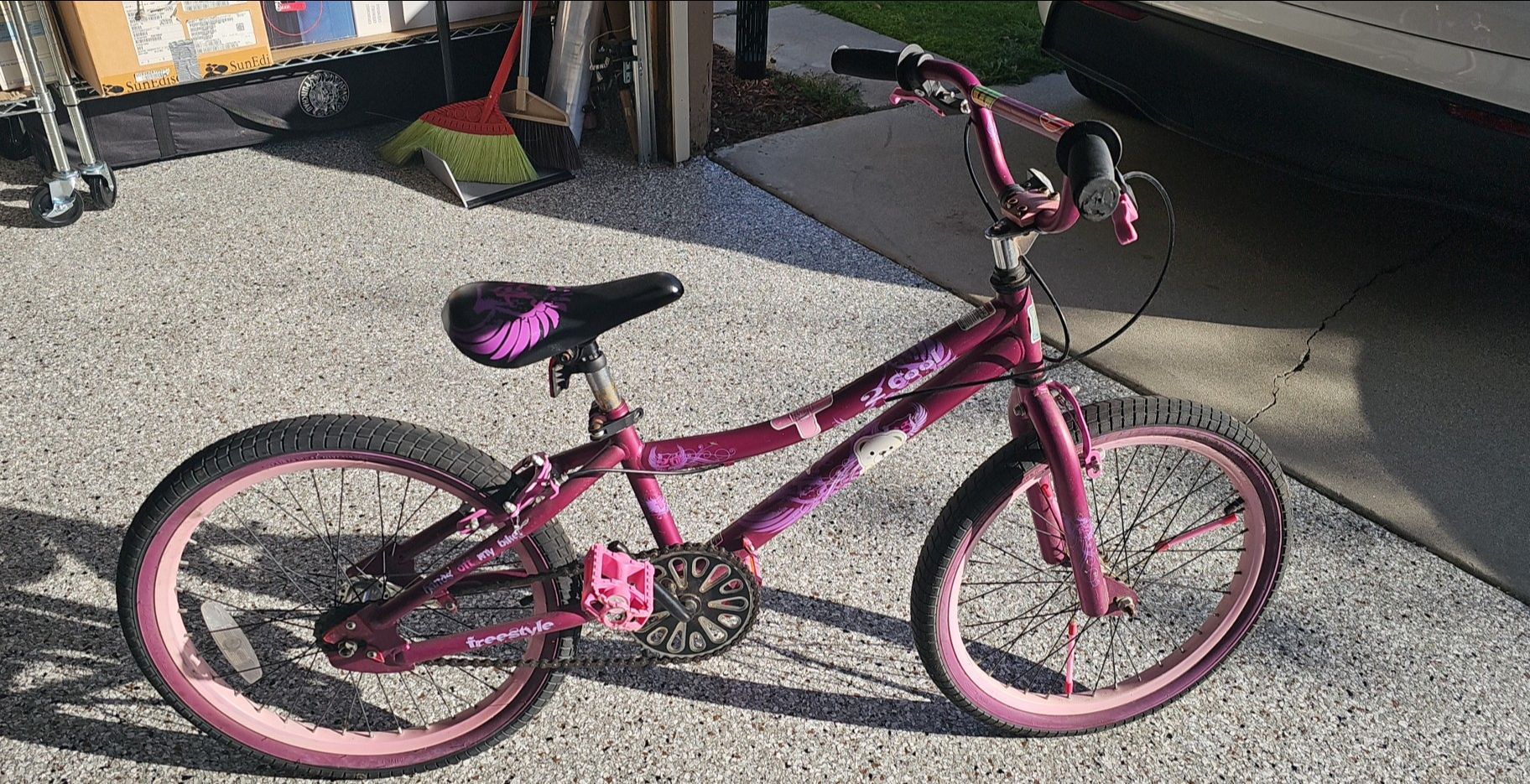 Girl bike