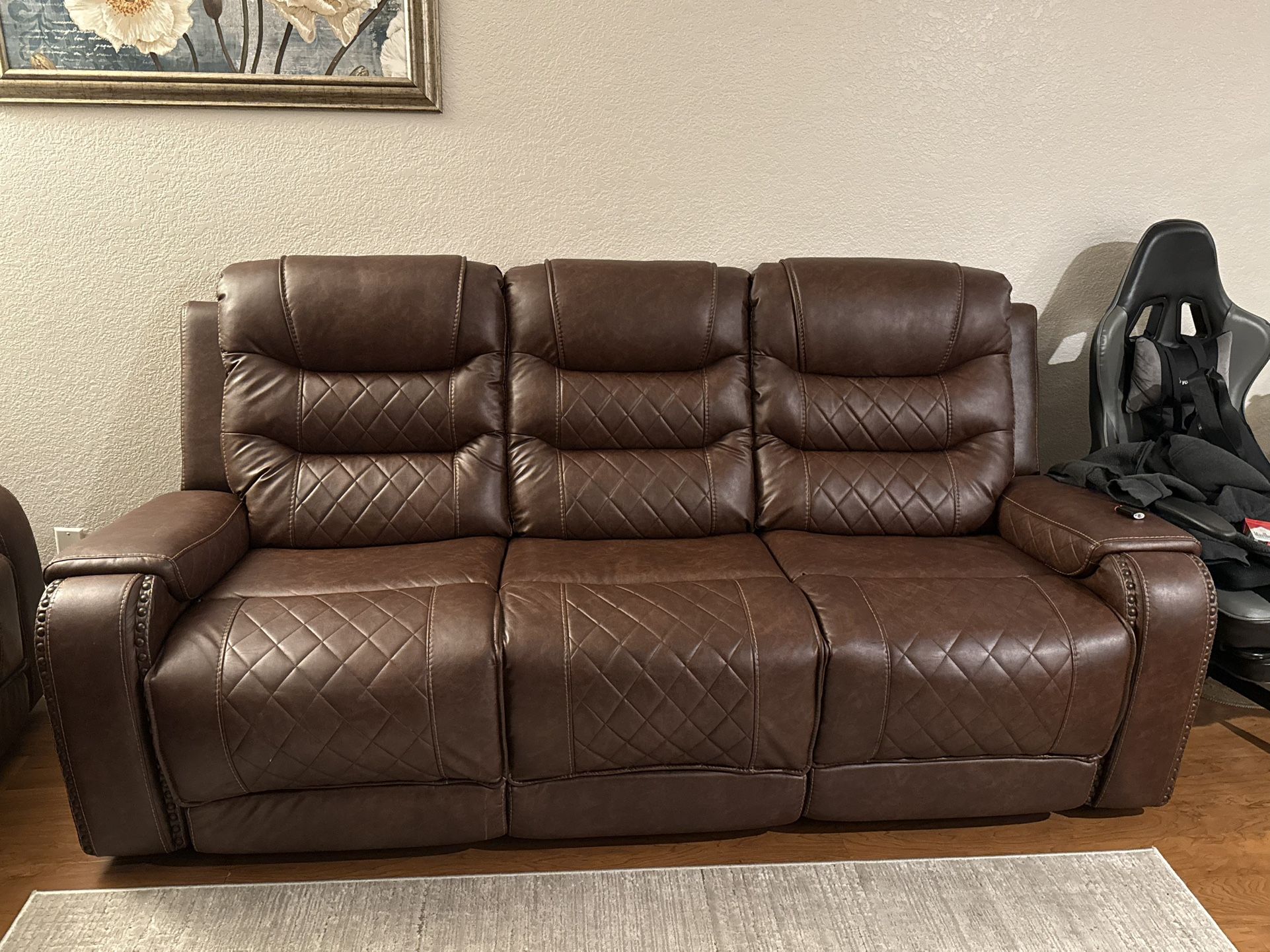 Leather Couch