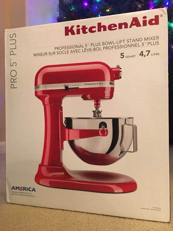In Morgan Himirgan Hill New Red Kitchenaid Mixer Still In The Box