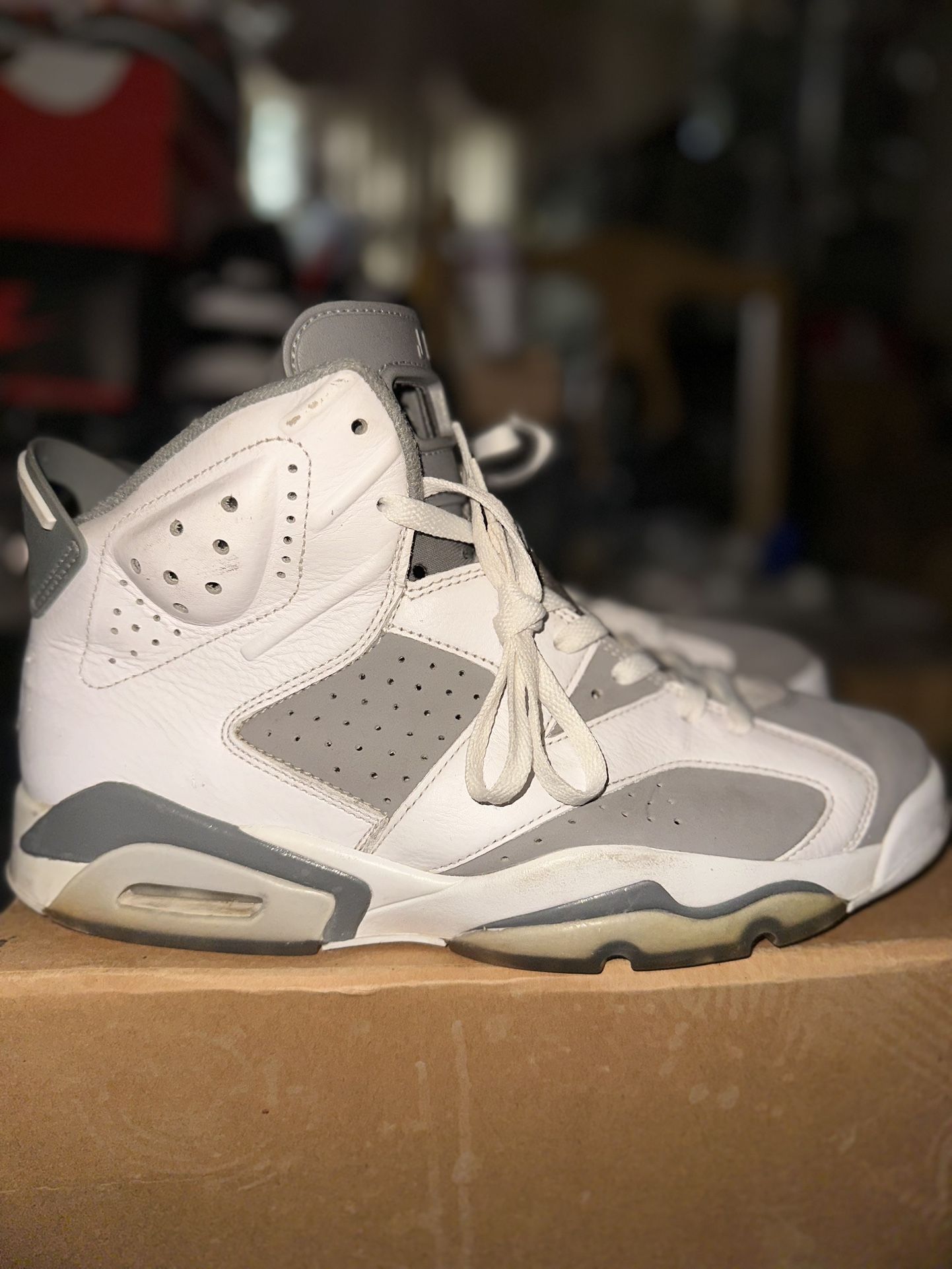 Nike Air Jordan 6 Retro Low Cool Grey Sz 11