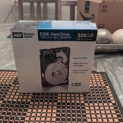 Rare Western Digital (WD) Caviar SE 320GB EIDE PATA Hard Drive - New/Sealed (NOS)