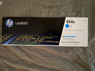 Hp 414x cyan high yield toner cartridge | w2021x