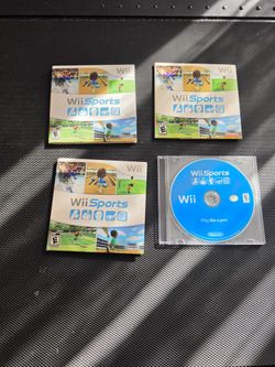 Nintendo wii sports video game