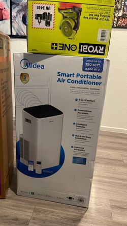 Smart, portable air conditioner