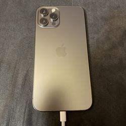I phone 12 pro max grey 128 gb