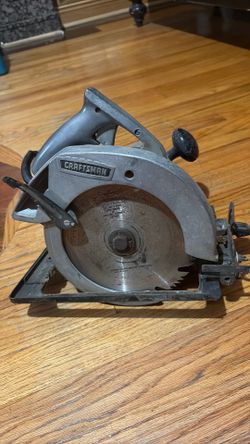 Craftsman 7” electric hand saw