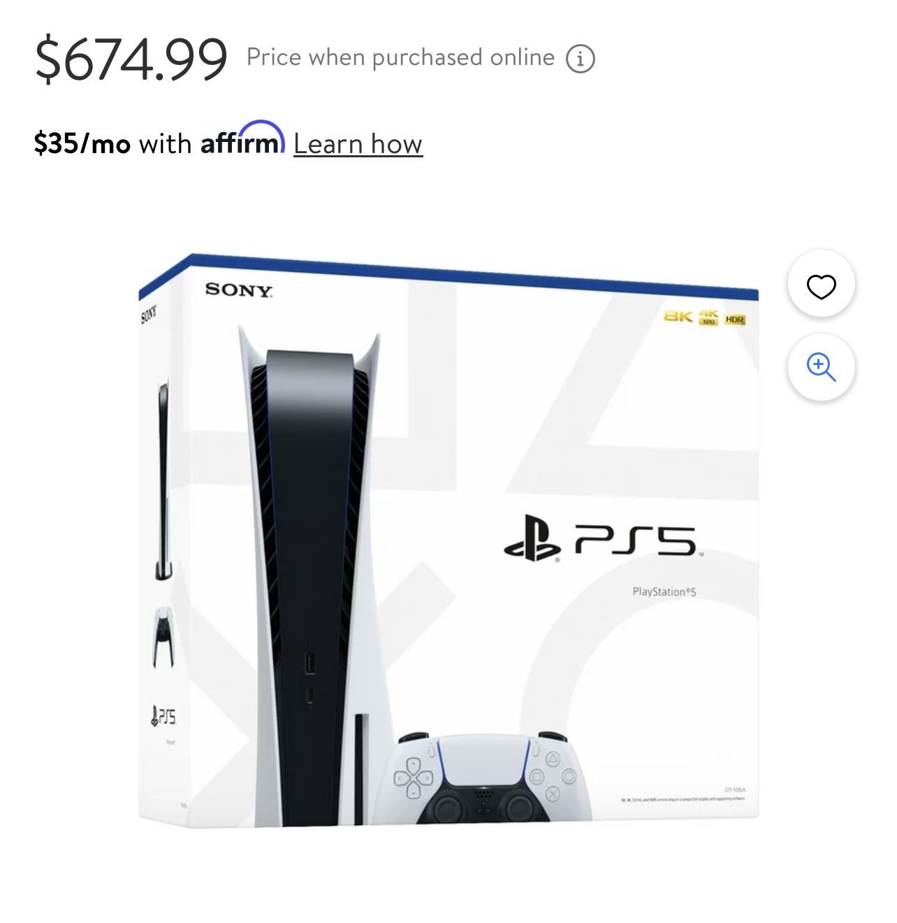 Ps5 856 Gn brand New “ Buy Now”