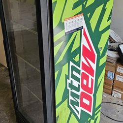 Mountain Dew Store Fridge 