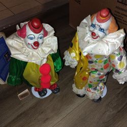 Antique Clowns