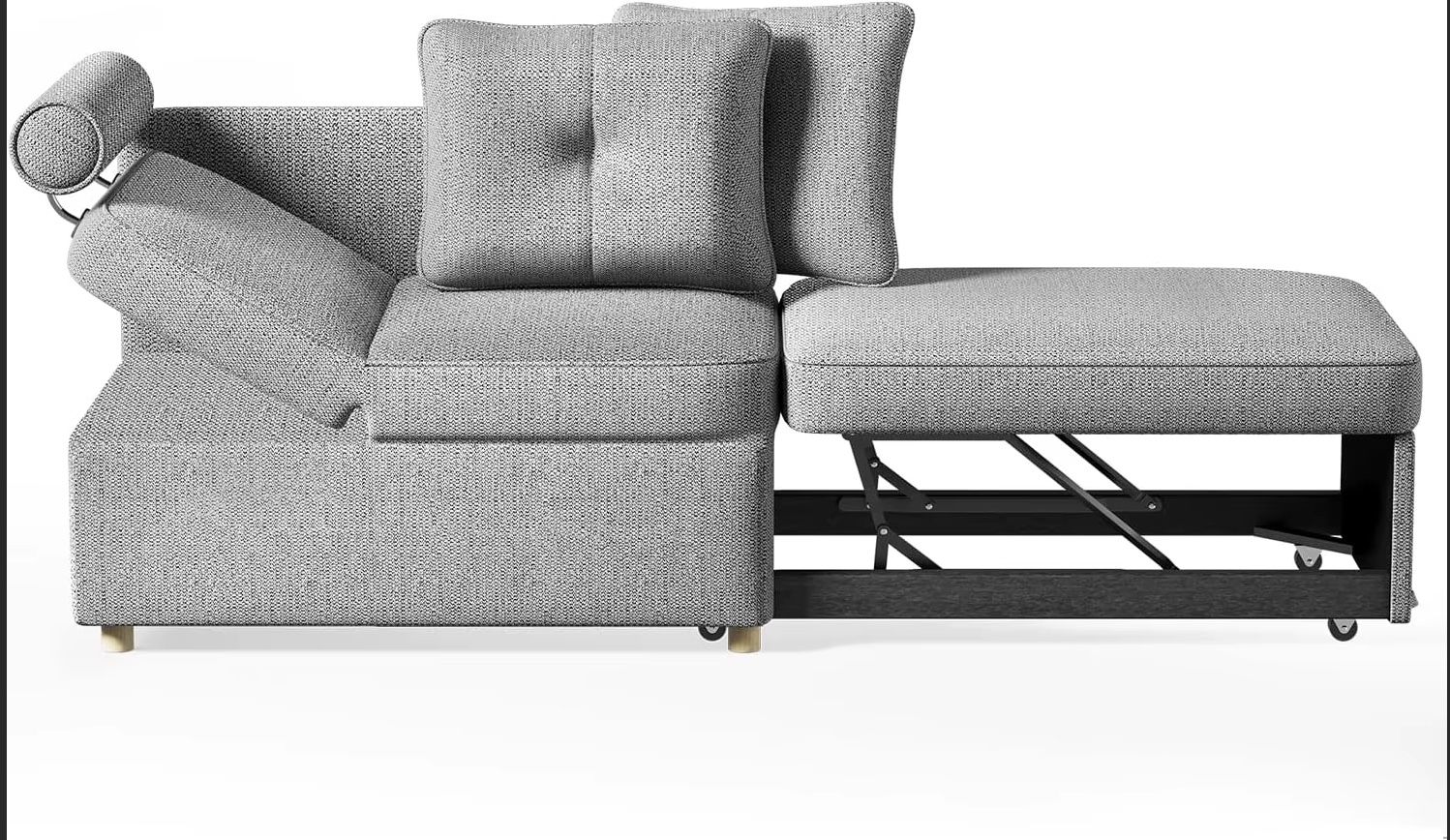 Convertible Pull Out Sofa Bed New