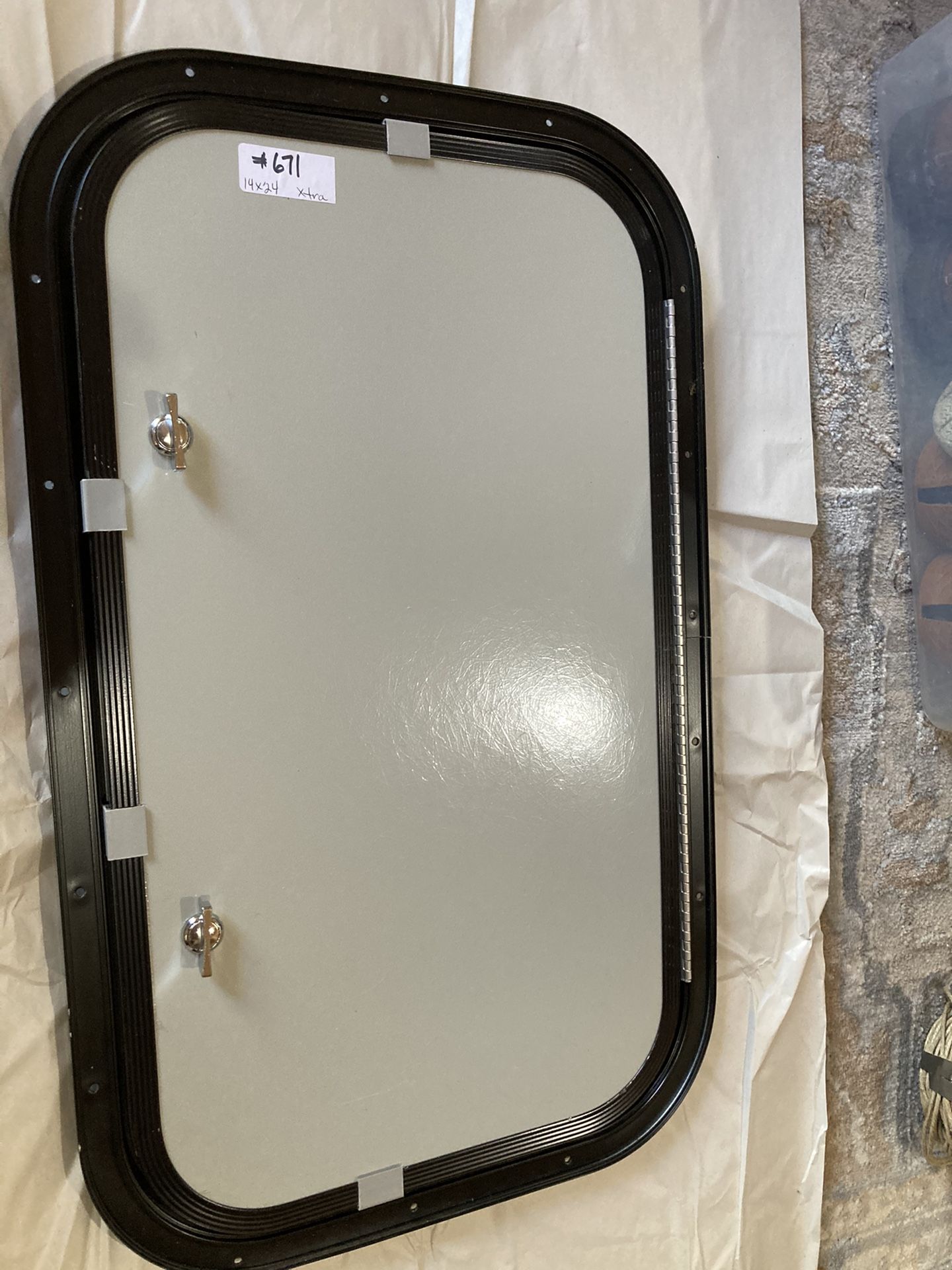 RV Cargo Door