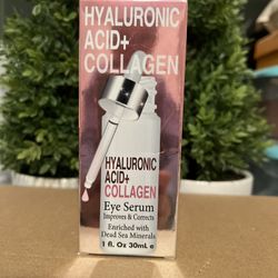 Hyaluronic acid+ collagen eye serum