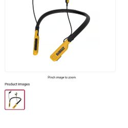 DeWalt Job site Bluetooth Headphones