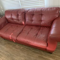 Leather Sofa