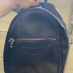 Guess Leather Back Pack 