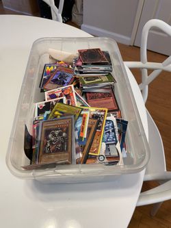 Yugioh and baseball cards