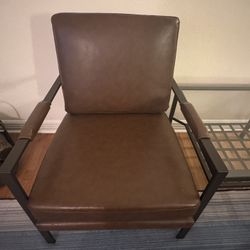 Brown Accent Chair 
