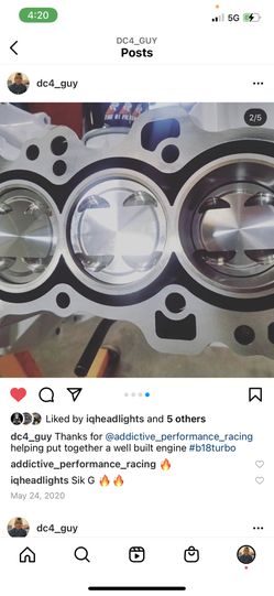 Fully Built B18b1 Motor Ready To Boost