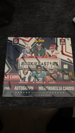 2025 Panini Rookies & Stars NFL Football Preferred Hobby Box 3 AUTOS NEW SEALED