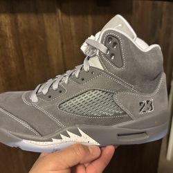 Jordan 5 wolf gray