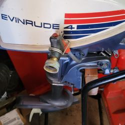 4hp Evinrude Boat Motor Shortshaft