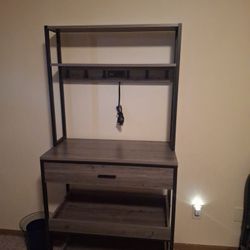 Microwave Stand/ Ash Gray