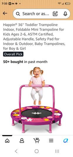Happin 36 inch Toddler Trampoline