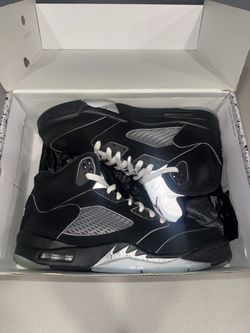 Jordan 5 black metallic Sz 11
