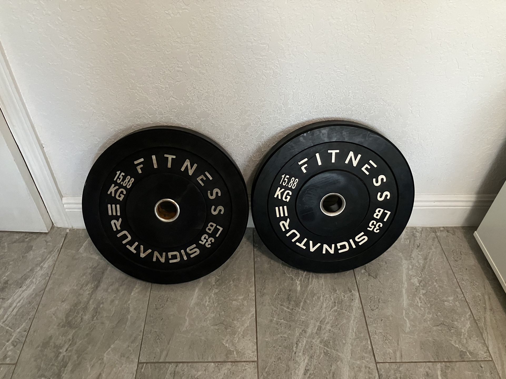 Two 35 Lb Weights