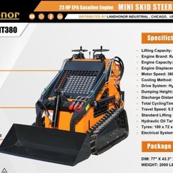 New Mini Skid Steer Loader 